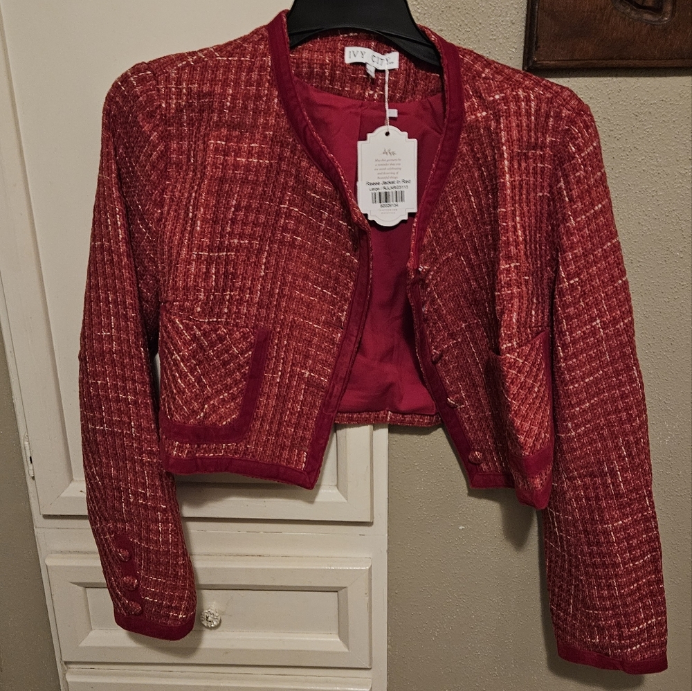 Ivy city Co red jacket